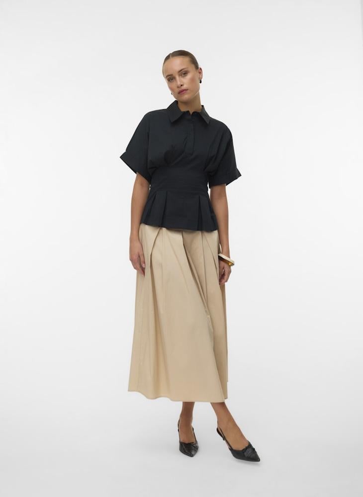 VERO MODA Front Gatherings Regular Fit Shirt - Image 4