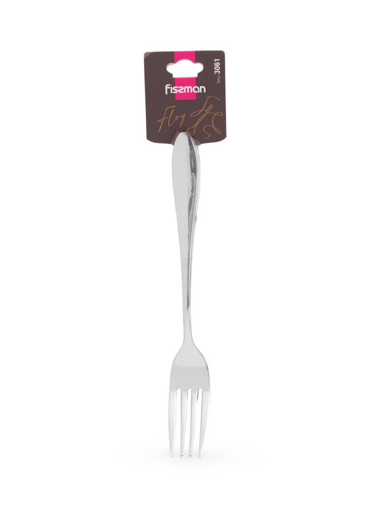 Fissman 3-Piece Dinner Fork 20cm, Stainless Steel Cutlery Set Floy Series, Silverware Set Dinner Fork Pack of 3, Non Slip Grip Handle | Mirror Polished | for Home, Kitchen, Restaurant  - Image 5