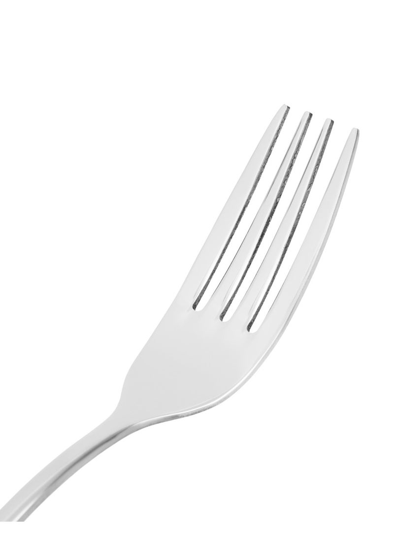 Fissman 3-Piece Dinner Fork 20cm, Stainless Steel Cutlery Set Floy Series, Silverware Set Dinner Fork Pack of 3, Non Slip Grip Handle | Mirror Polished | for Home, Kitchen, Restaurant  - Image 3