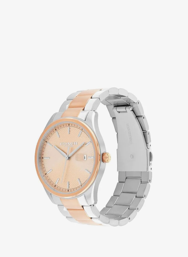 Coach  Quartz analog Watch Steel Strap for Men | Best Price UAE