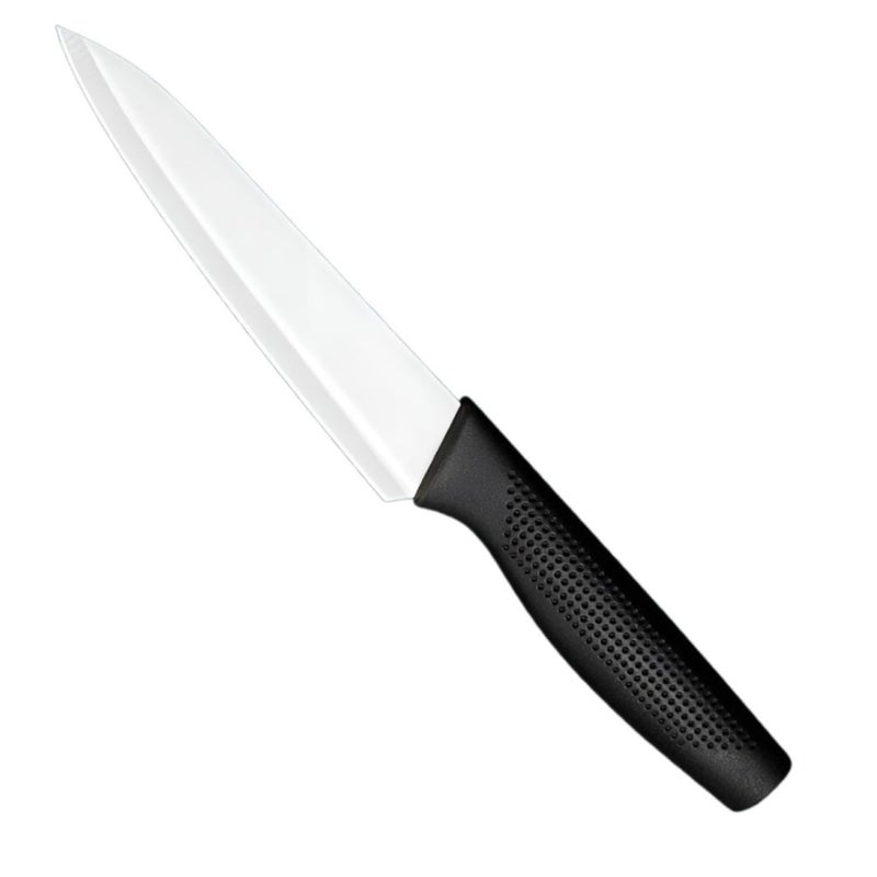 yomith Kitchen Knife 5 inch Paring Knife German High Carbon Stainless Steel Black NonSlip Comfortable Ergonomic Handle for Cutting Vegetables and Peeling Fruits SilverBlack NA - Image 1