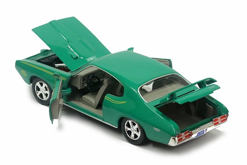 MOTORMAX 1969 Pontiac GTO Judge, Green - Motormax 73242 - 1/24 scale Diecast Model Toy Car for unisex-children - Image 5