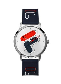 FILA Men's Analog Round Shape Silicone Wrist Watch 38-317-001 - 41 Mm  - Image 1