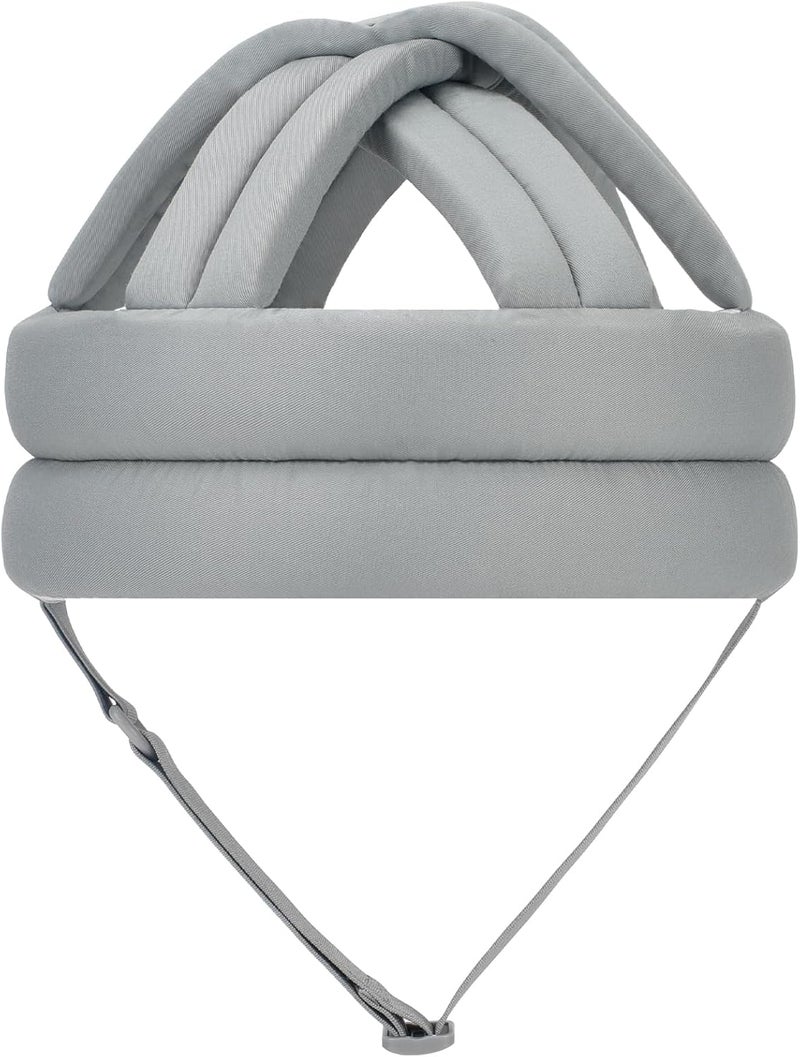 Cepairng 2024 New Upgraded Soft Elderly Helmet for Falls Head Protection - Grey - Image 1