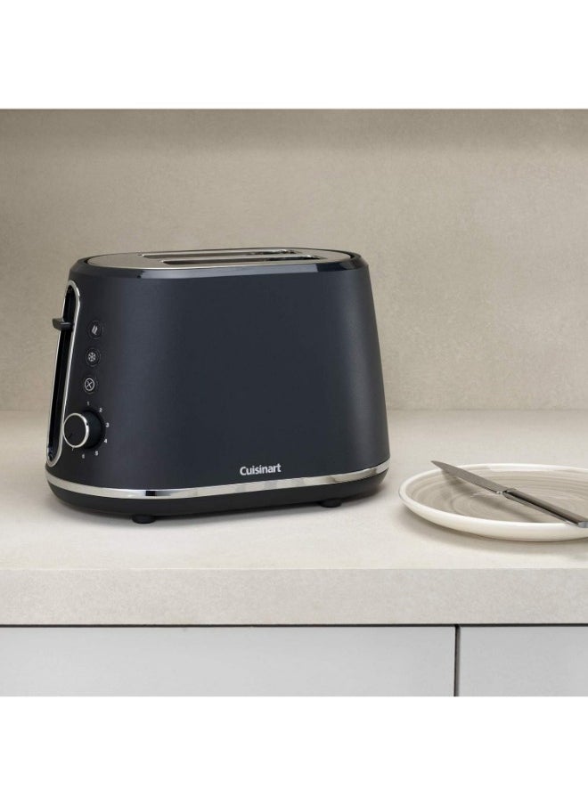 Cuisinart محمصة محايدة مكونة من شريحتين باللون الرمادي الداكن  - Image 2