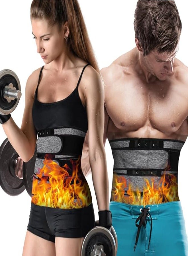 SUCITY SUCITY Slimming Trimmer Belt Men,Exercise Waist Trimmers for Women,Slimming Belt for Women,Abdomen Trainer Neoprene Corset Sauna Sweat Belly with Belts Sports Sculpting Back Support  - Image 1