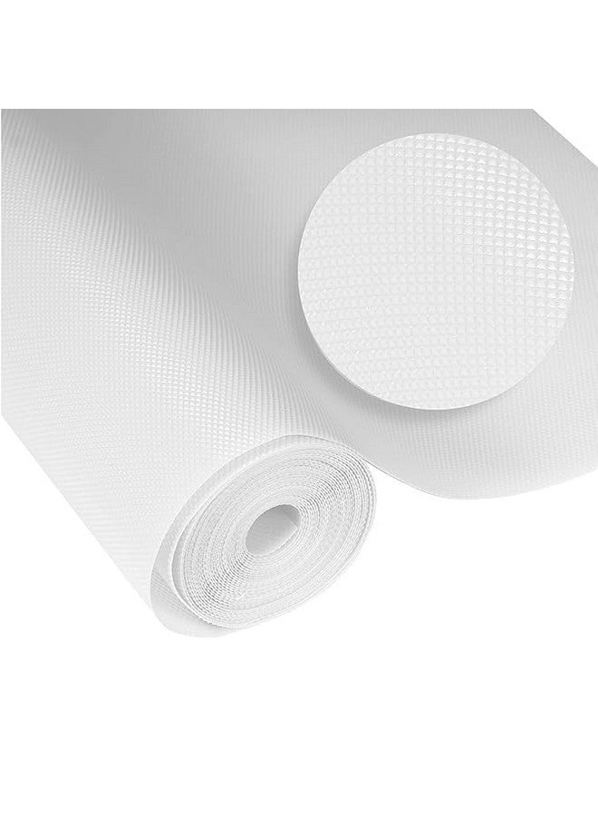 GripEasy Ethylene Vinyl Acetate 50 CmX10 M Frostywhite Food Grade Eva Multipurpose Shelf Liner Mat Roll for Kitchen Drawer, Cupboard, Dining Mat, Almirah (Diamond Texture) - Image 2