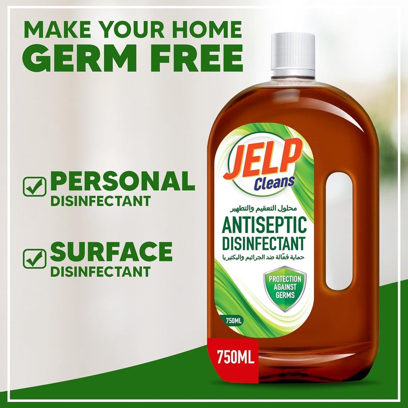 Jelp Clean جيلب كلين مطهر مضاد للبكتيريا، 750 مل - Image 5