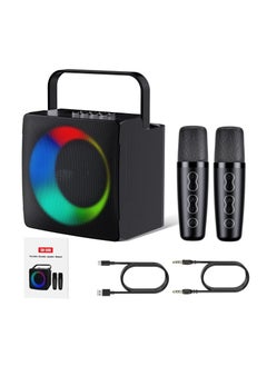 SDRD SD-508 Mini Karaoke Bluetooth Speaker – Portable, High-Quality Sound, Built-in Microphone, LED Lights, Perfect for Karaoke, Parties, and Outdoor Events  - Image 1
