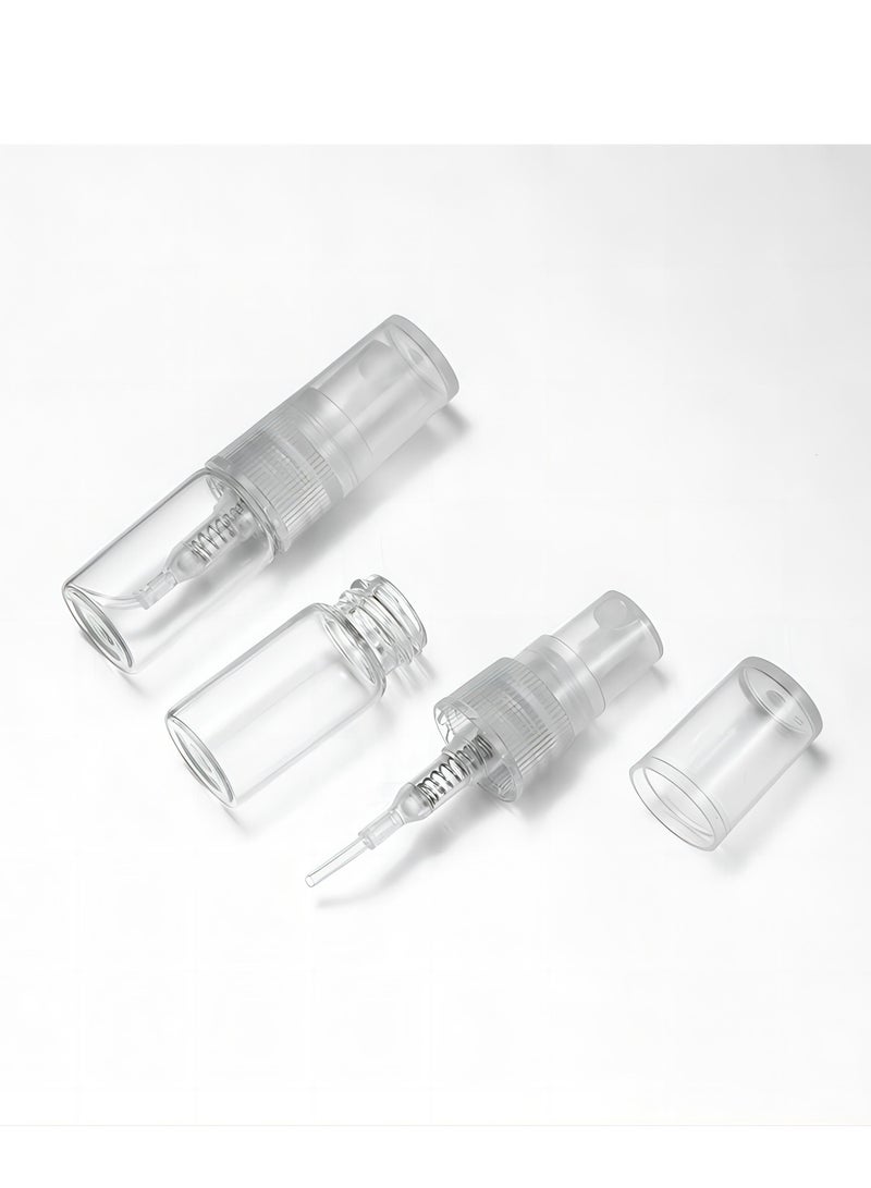10-Piece Glass Spray Bottle Clear - Image 2