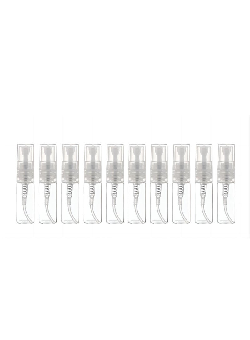 10-Piece Glass Spray Bottle Clear - Image 1