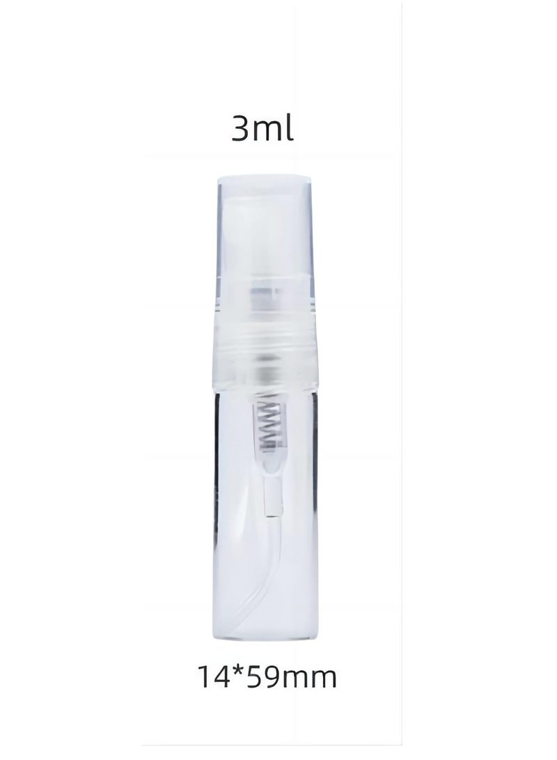 10-Piece Glass Spray Bottle Clear - Image 3