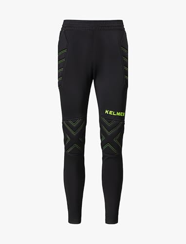 KELME سروال حارس مرمى كيلمي للرجال - ليجنغ حارس مبطن، مقاس كبير جداً، أسود/أخضر - Image 5