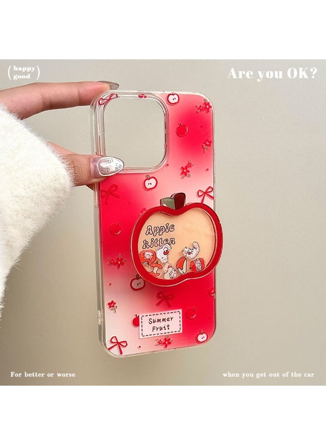 NIBEMINENT Rocking Horse Protective TPU Case Cover For iPhone 15 Plus, Summer Fruit With Shaker Rack - Image 1