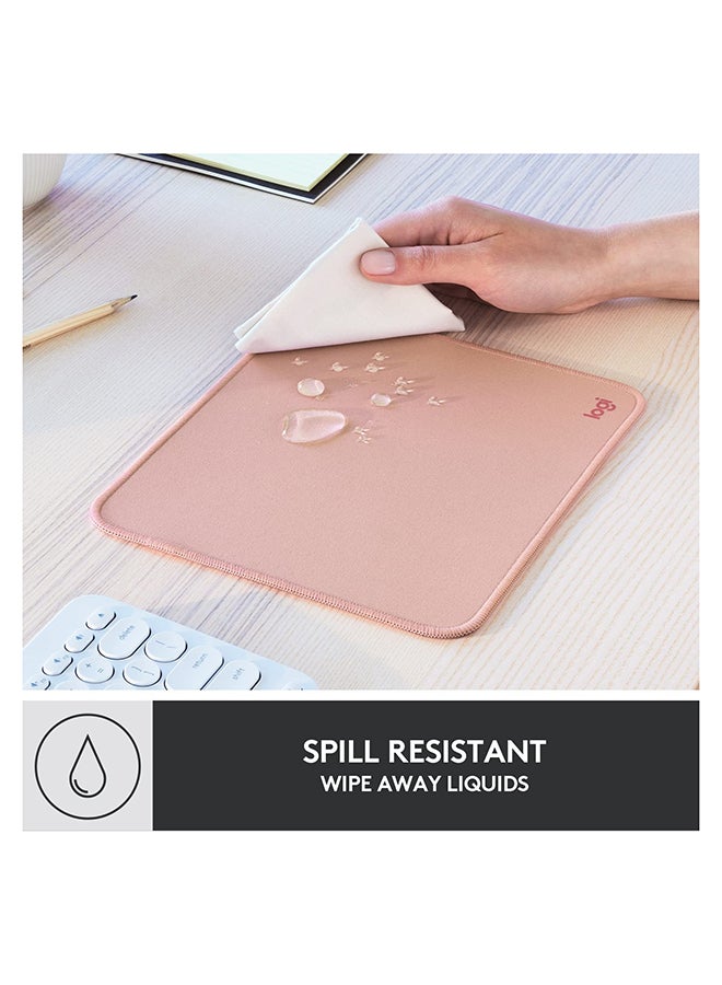 Logitech Studio Series Computer Mouse Pad | Dark Rose - Image 2