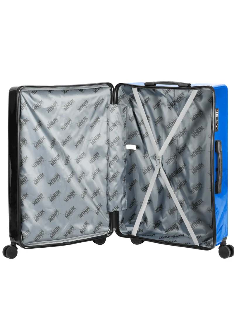 MNUK SWAGGER Set of 2 Luggage| Polycarbonate and ABS Hardside Trolley| Double 360Â° 4 Wheeler| Cabin-20 Inch, Large-28 Inch| PB