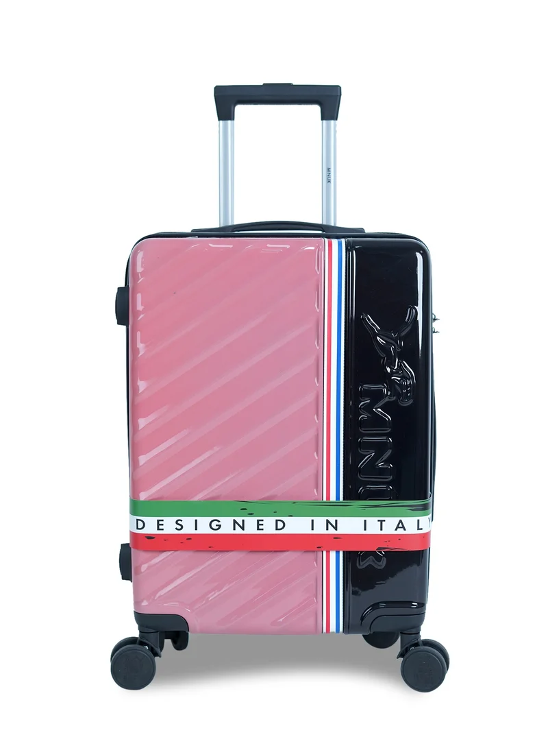 MNUK SWAGGER Set of 2 Luggage| Polycarbonate and ABS Hardside Trolley| Double 360Â° 4 Wheeler| Cabin-20 Inch, Large-28 Inch| PB