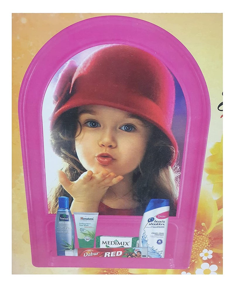 advancedestore Big Size Queen Mirror Wall Hanging Wall Mount Bathroom Mirror 36 cm X 26 cm Size Pack of 1 - Image 3