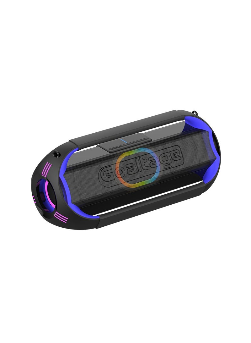 Goaltage BeatBox Portable Speaker including Two Wireless Microphones with Control Panel and TWS Functionality - Image 3
