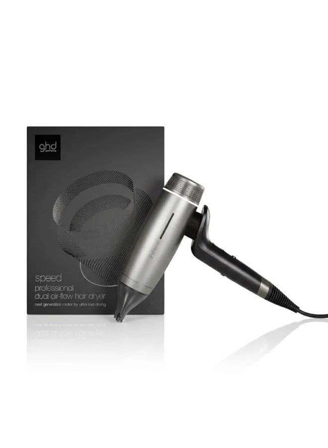 ghd Speed Hair Dryer in Titanium Black - Image 1