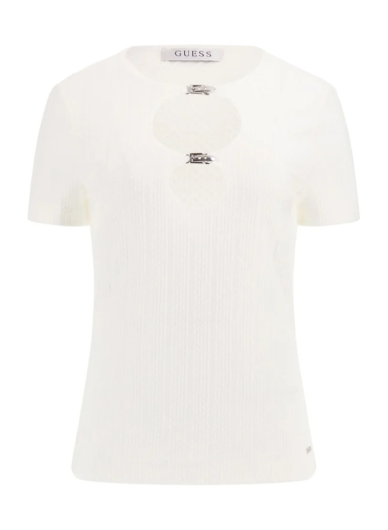 جس Short Sleeve  Valeria  Hook Top