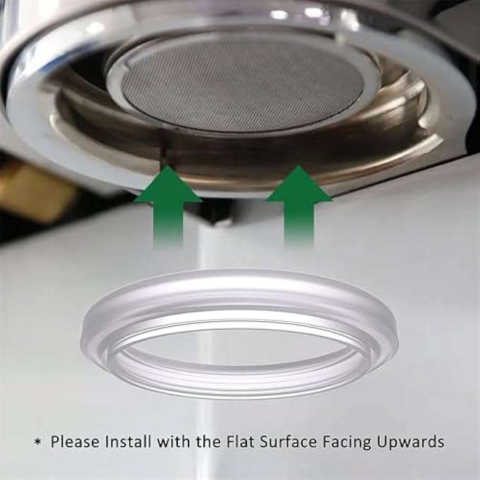 ريحني حشية سيليكون حلقة ختم البخار مجموعة رأس الحشوة 3 قطع لديلونغي EC680 EC685 EC695 EC820 Ec785 Ec885 Ec850 Ec860 Ec9335MEc9355MEc9665M Dedica Smeg Ecf01 - Image 5