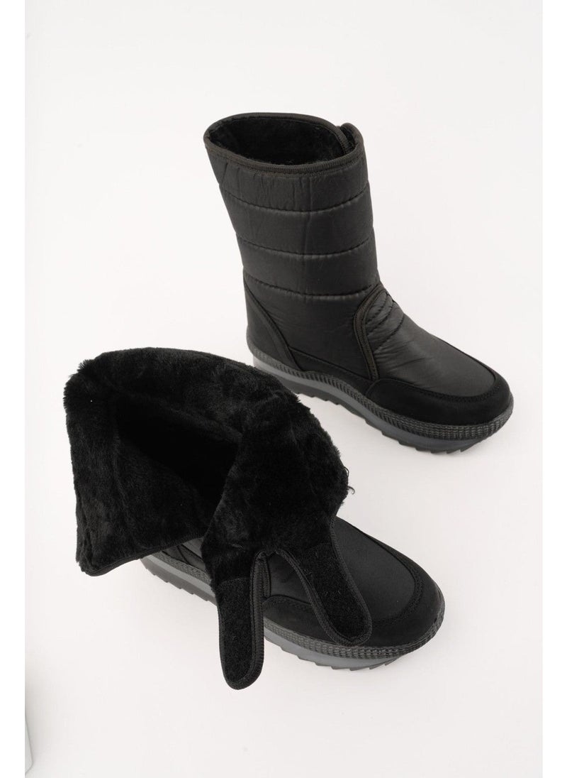 muggo Bunny Children's Fur and Velcro Rain and Snow Boots  - Image 2