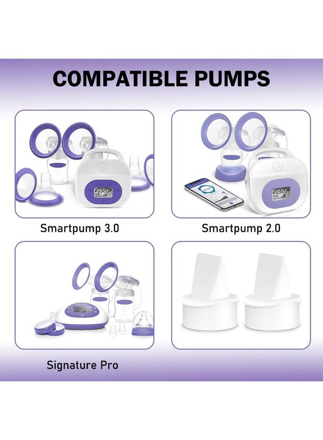 IVARONAL 8Pcs Duckbill Valves Compatible with Lansinoh Signature Pro/Smartpump 3.0/Smartpump 2.0, for Lansinoh Breast Pumps Replacement Duckbill Valves, Lansinoh Duckbill Valve Parts - Image 2