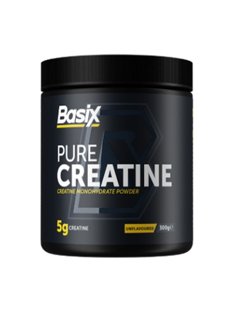 Basix Pure Creatine Unflavored 300 Gm - Image 1