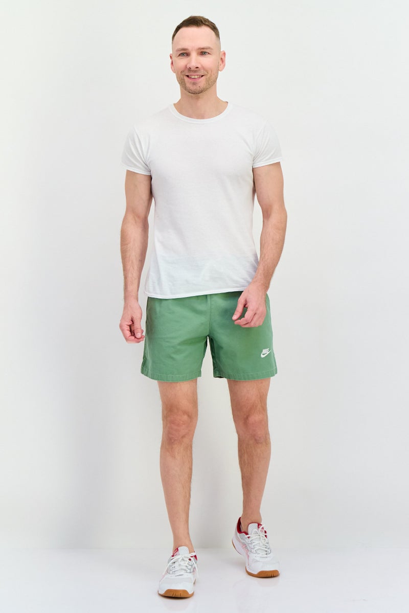 Nike Men Standard Fit Outdoor Shorts, Olive - Image 4