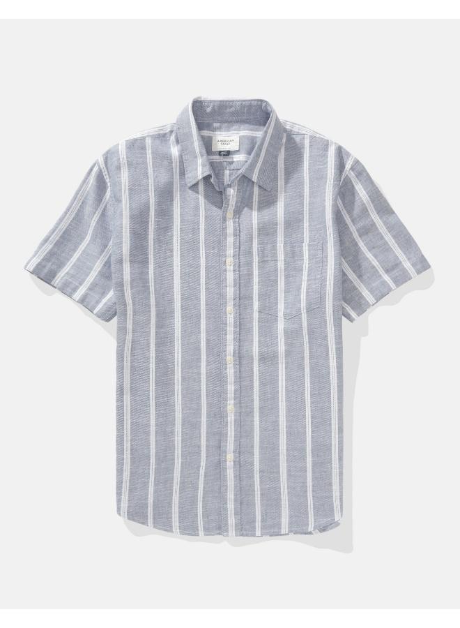 امريكان ايجل قميص بأزرار مخطط للمسبح - Image 3