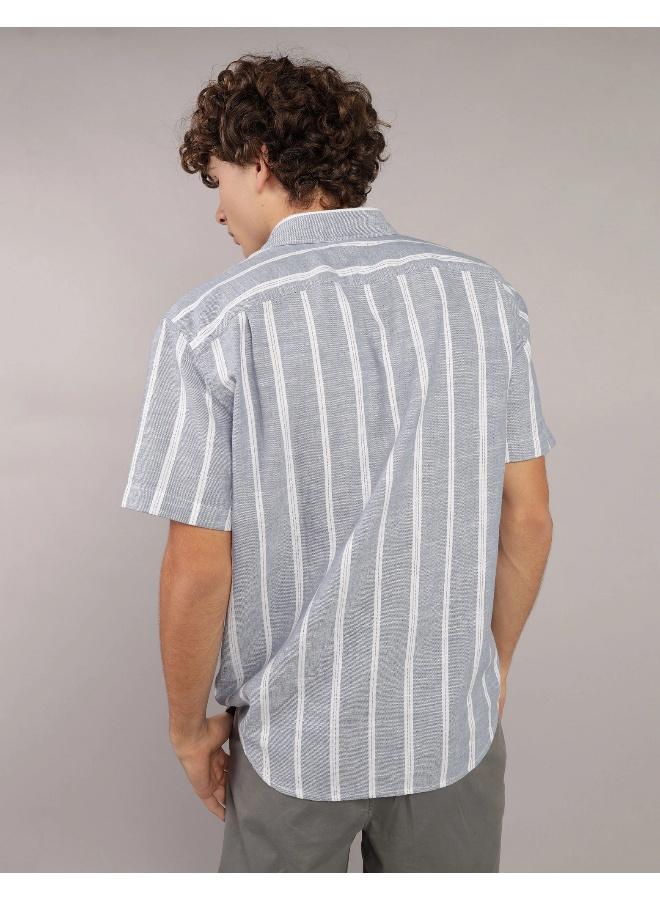 امريكان ايجل قميص بأزرار مخطط للمسبح - Image 4