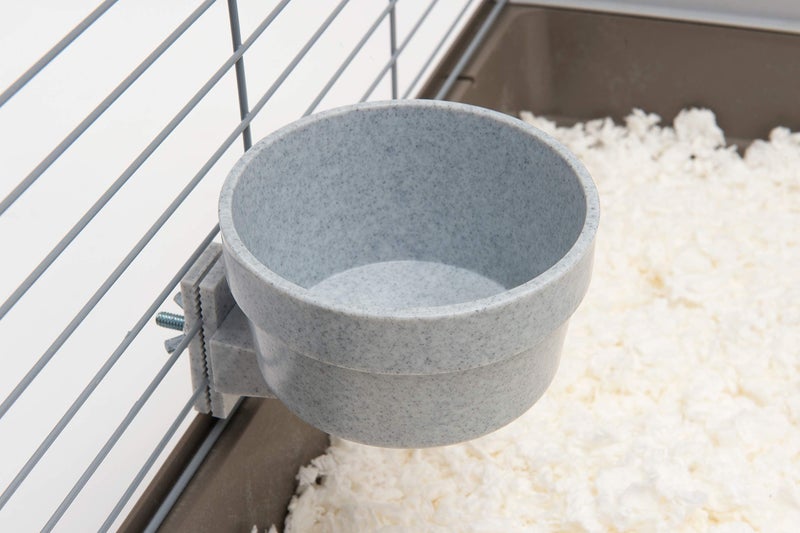 Lixit Quick Lock Cage Bowls for Small Animals and Birds. (20oz, Granite) - Image 5