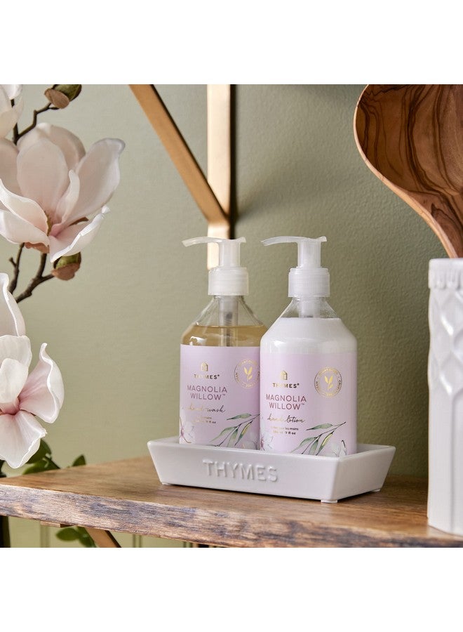 تايمز لوشن مرطب لليدين من ماجنوليا ويلو، مرطب لليدين بزبدة الشيا والصبار للجمال والعناية الشخصية، لوشن لليدين للبشرة الجافة، لوشن لليدين للنساء والرجال (9.0 أونصة سائلة) - Image 5