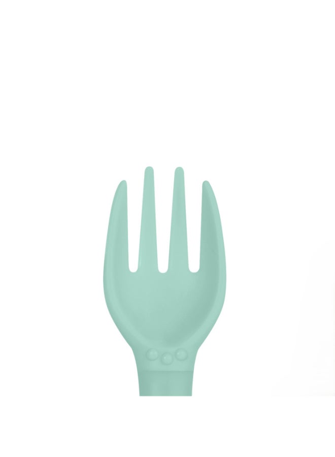 Miniland Children's Flexible Spoon and Fork Set (Ocean) - Image 2