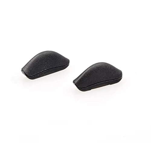 NicelyFit Nose Pads for Oakley Crosslink Eye Glasses Euro Regular Size (Black - 1 Pair) - Image 4