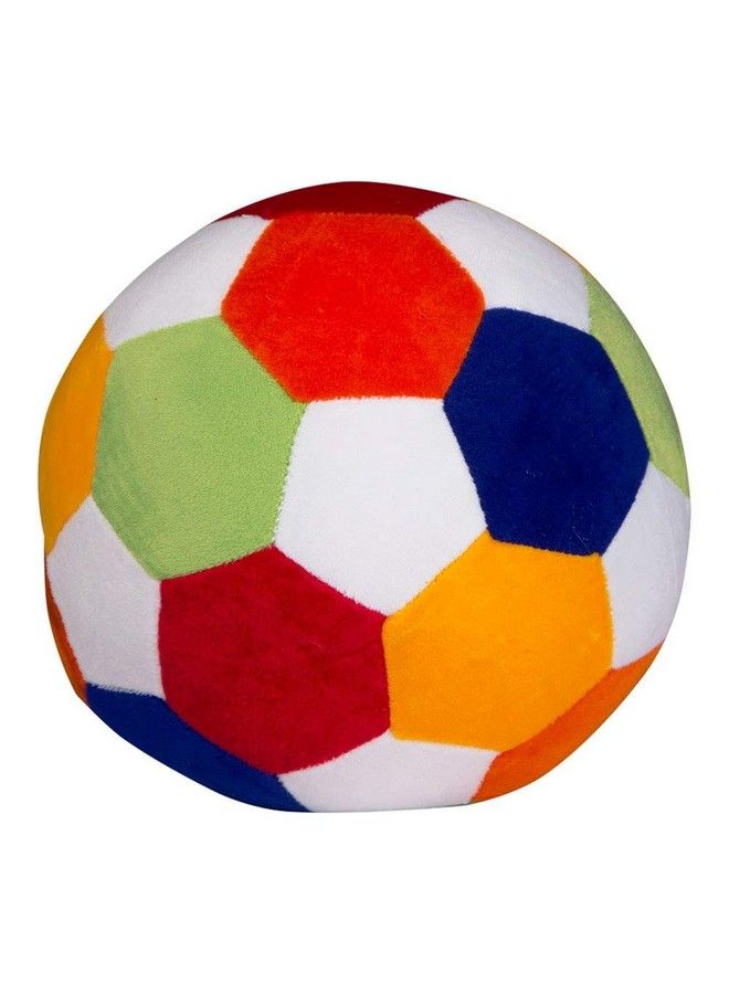 FunBlast Plush Soft Rattle Ball Toy Multicolour Mini Basketball Ball Toys For Kids Cute Stuffed Sport Ball With Rattle Sound Toy For Baby;Boys;Girls 14 Cm - Image 5