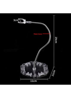 Q Version Of The Animation Hand Stand BB Model Display Stand Base SD 1/144 Gundam Toy Hand Around-Color:Transparent