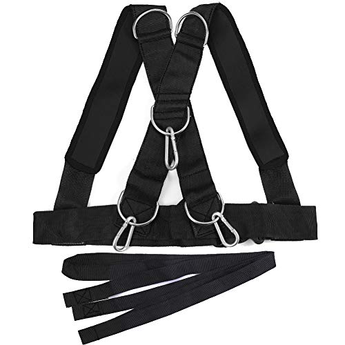 MOOCY Youth Sled Vest Harness,Tire Pulling Harness Workout Training Sled Vests Sports Training Harness for Small Women and Children - Image 1