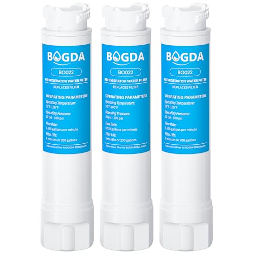 BOGDA Water Filter Fit for EPTWFU01 Frigi-Daire Replacement 3 count, RWF5800A Compatible with Pure-Source Ultra 2, EWF-02, 012505454226, 4562222, Multiple Filtration and Drink Clear, white - Image 1