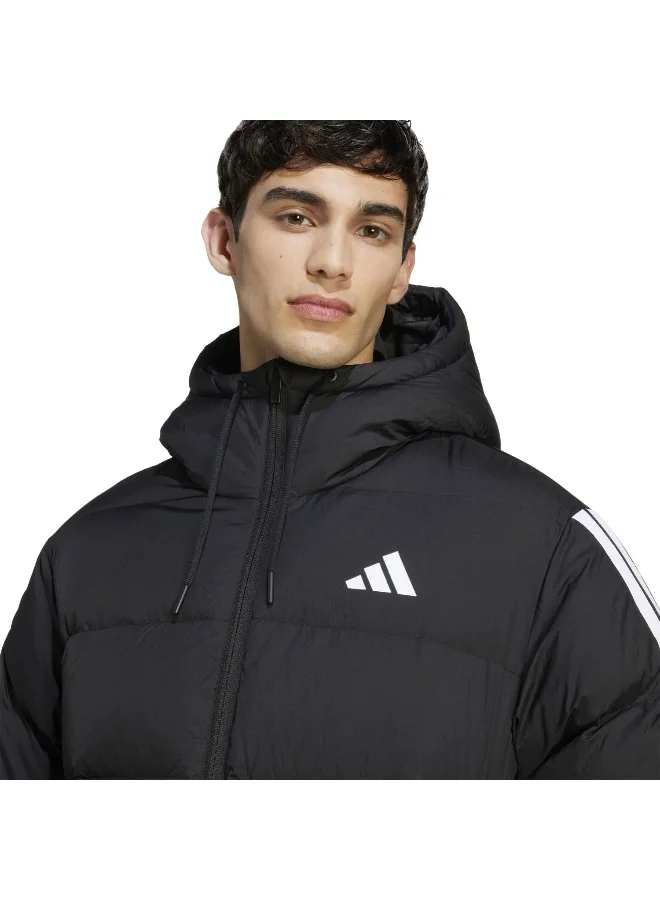 Adidas BLACK Ess 3S P D Hd J Black Jacket (Down) Jackets For Men for Men | Best Price UAE