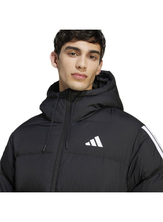 Adidas Ess 3S P D Hd J Black Outdoor Jackets For Men XS  - Image 5