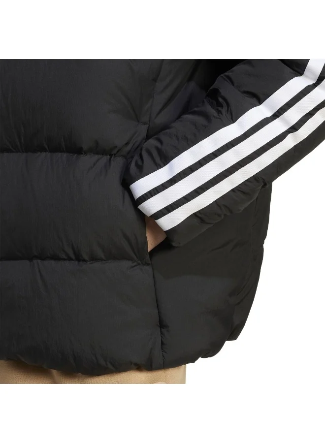 Adidas BLACK Ess 3S P D Hd J Black Jacket (Down) Jackets For Men for Men | Best Price UAE
