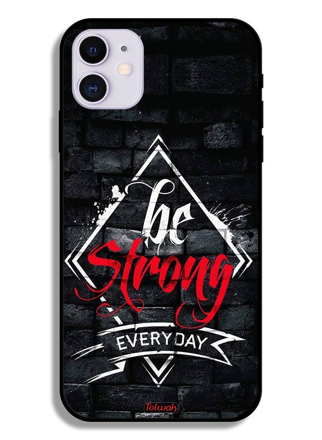 Tolwak Apple iPhone 12 mini Protective Case Be Strong Every Day - Image 2
