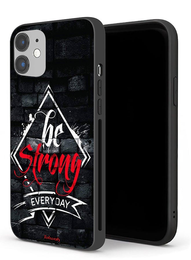 Tolwak Apple iPhone 12 mini Protective Case Be Strong Every Day - Image 1