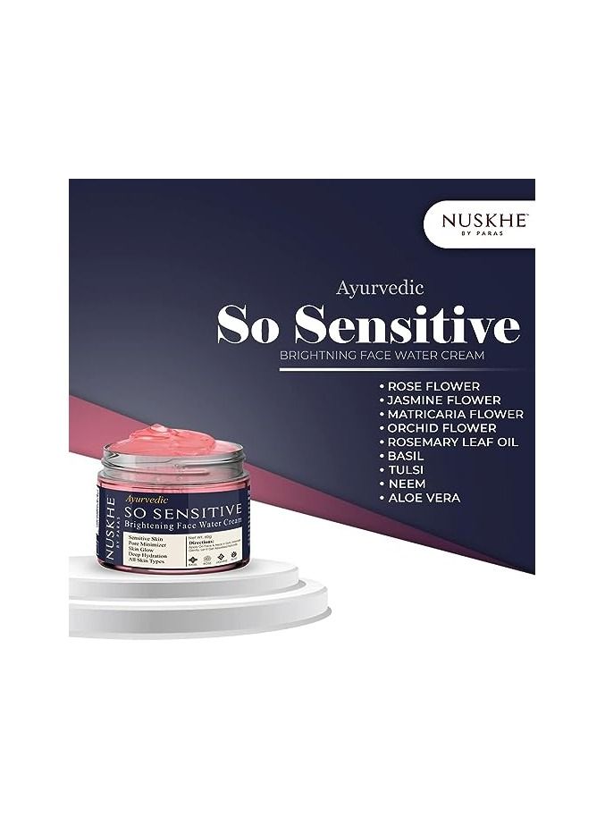 Nuskhe By Paras Nuskhe by Paras So Sensitive Rose Brightening Face Cream  60 Gram - Image 3