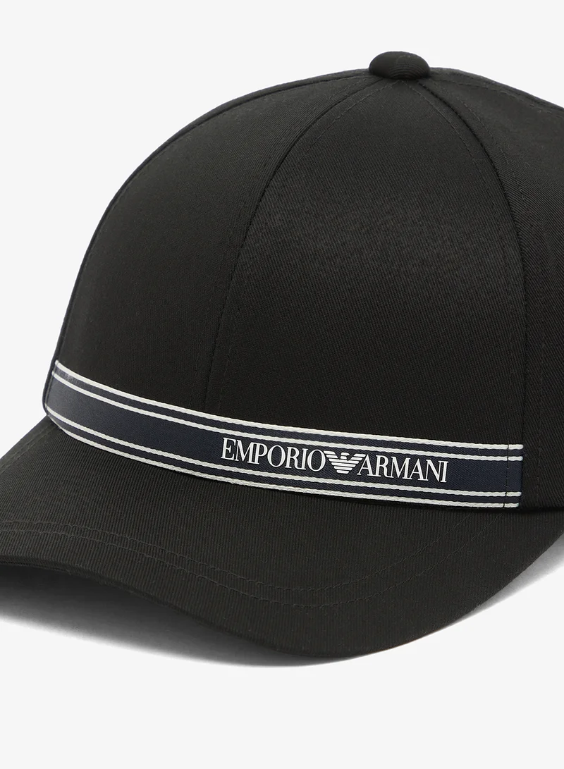 EMPORIO ARMANI  Casual Curved Peak Cap for Men | Best Price UAE