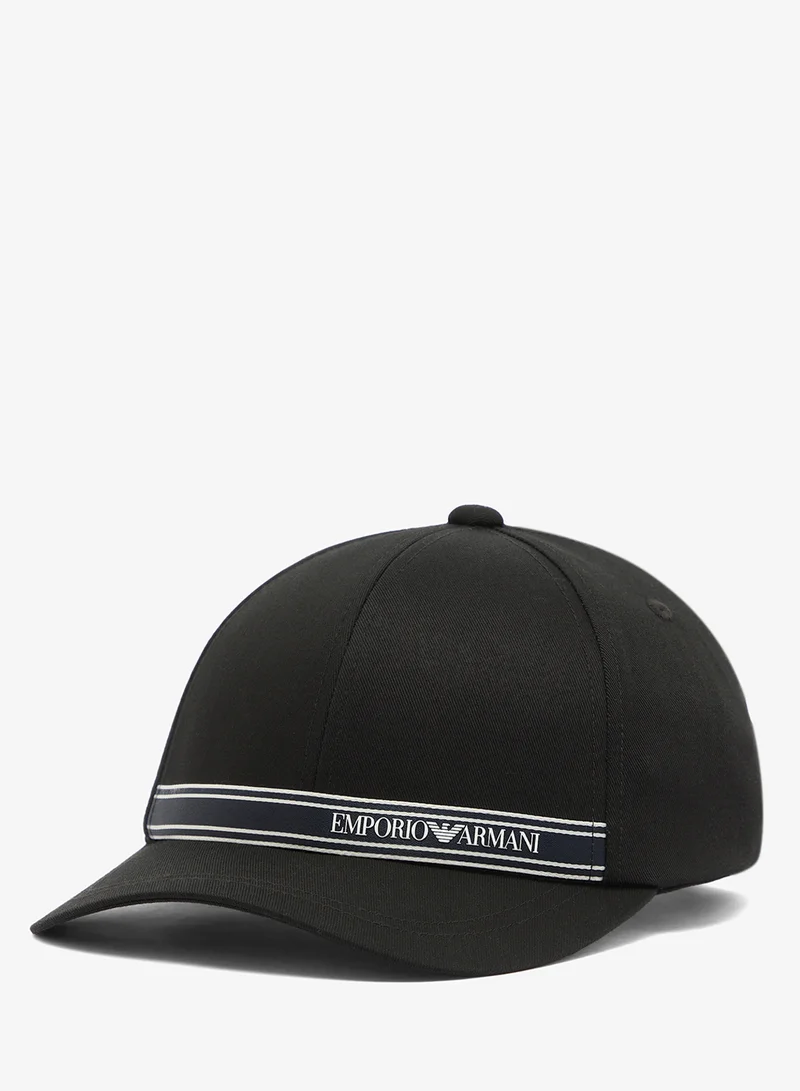 EMPORIO ARMANI  Casual Curved Peak Cap for Men | Best Price UAE