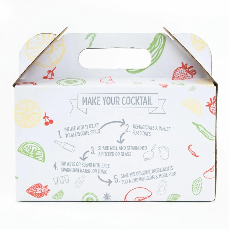 ثلاثي كوكتيلات ماكينيون الجافة | فواكه وأعشاب مجففة | ميكسولوجي افعلها بنفسك | مجموعة تحضير الكحول | وصفة المشروبات الروحية | مزيج جاف | برطمان ماسون يقدم 8 - 16 مشروب | مجموعة 3 عبوات - Image 2