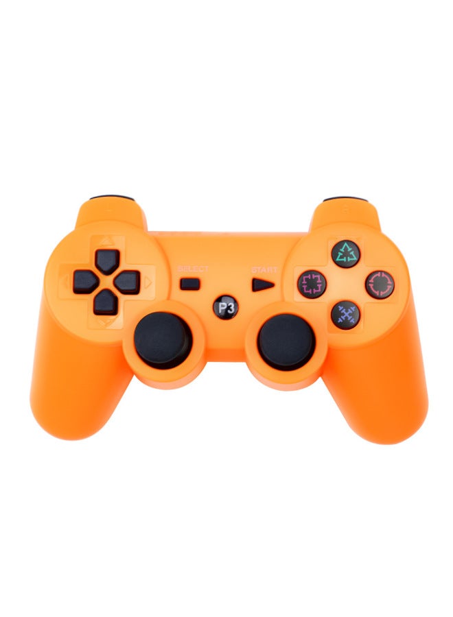 Wireless Bluetooth Ps3 Game Controller Snowflake Button Digital Computer Gamepad For Ps3 Console Gaming Accessories-Product Color:Orange  - Image 1
